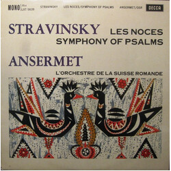 Igor Stravinsky / Ernest Ansermet / L'Orchestre De La Suisse Romande Les Noces / Symphony Of Psalms