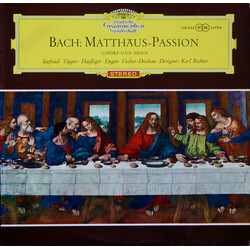 Johann Sebastian Bach / Irmgard Seefried / Hertha Töpper / Ernst Haefliger / Kieth Engen / Dietrich Fischer-Dieskau / Karl Richter Matthäus-Passion - 