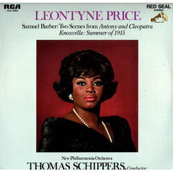 Samuel Barber / Leontyne Price / New Philharmonia Orchestra Samuel Barber: Two Scenes From Antony And Cleopatra /  Knoxville: Summer Of 1915