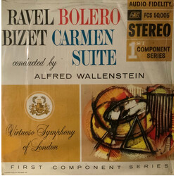 Maurice Ravel / Georges Bizet / Alfred Wallenstein / Virtuoso Symphony Of London Bolero / Carmen Suite