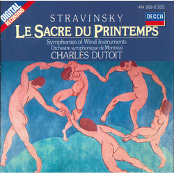 Igor Stravinsky / Charles Dutoit / L'Orchestre Symphonique De Montreal Le Sacre Du Printemps / Symphonies Of Wind Instruments