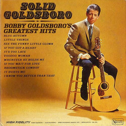 Bobby Goldsboro Solid Goldsboro - Bobby Goldsboro's Greatest Hits