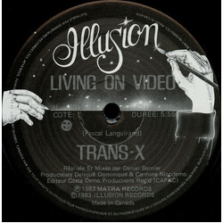 Trans-X Vivre Sur Vidéo / Living On Video