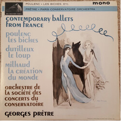 Francis Poulenc / Henri Dutilleux / Darius Milhaud / Orchestre De La Société Des Concerts Du Conservatoire / Georges Prêtre Contemporary Ballets From 
