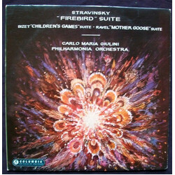 Carlo Maria Giulini / Igor Stravinsky / Georges Bizet / Maurice Ravel / Philharmonia Orchestra Firebird Suite / Children's Games Suite / Mother Goose 