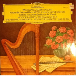 Wolfgang Amadeus Mozart / Karl Böhm / Wiener Philharmoniker / Nicanor Zabaleta / Wolfgang Schulz (3) Konzert Für Flöte Und Harfe KV299 • Concerto For 