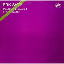 Erik Satie / Frank Glazer Piano Music Volume 1