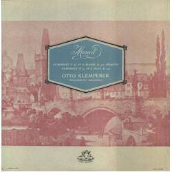 Wolfgang Amadeus Mozart / Otto Klemperer / Philharmonia Orchestra Symphony Nº 38 In D Major, K. 504 «Prague» / Symphony Nº 39 In E Flat, K. 543