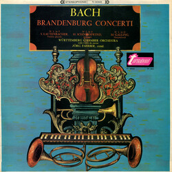 Johann Sebastian Bach / Susanne Lautenbacher / Hellmut Schneidewind / Martin Galling / Württembergisches Kammerorchester / Jörg Faerber Brandenburg Co
