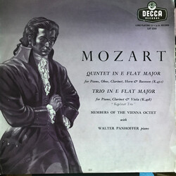 Wolfgang Amadeus Mozart / Wiener Oktett / Walter Panhoffer Quintet In E Flat (K.452) / Trio In E Flat (K.498)