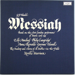 Georg Friedrich Händel / Elly Ameling / Philip Langridge / Anna Reynolds / Gwynne Howell / The Academy Of St. Martin-in-the-Fields / Chorus Of St Mart