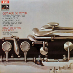 Gervase de Peyer / Rafael Frühbeck De Burgos / New Philharmonia Orchestra / Carl Maria Von Weber / Gioacchino Rossini Concerto No 1 In F Minor, Op. 73