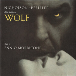 Ennio Morricone Wolf Soundtrack  LP Limited Transparent 180 Gram Audiophile Vinyl Insert First Time On Vinyl Numbered To 1000 Import