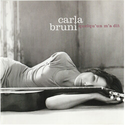 Carla Bruni Quelqu'Un M'A Dit Vinyl LP