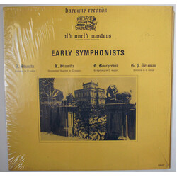 The Mozart Society Players / Carl Stamitz / Jan Václav Antonín Stamic / Luigi Boccherini / Georg Philipp Telemann Early Symphonists