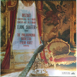 Wolfgang Amadeus Mozart / Elaine Shaffer / Philharmonia Orchestra / Efrem Kurtz Concerto No. 1 In G Major / Concerto No. 2 In D Major