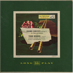 Johannes Brahms / Yehudi Menuhin / Lucerne Festival Orchestra / Wilhelm Furtwängler Concerto In D, Op. 77 For Violin And Orchestra