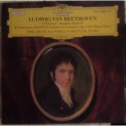 Ludwig van Beethoven / Jörg Demus / Norman Shetler 3 "Elector" Sonatas WoO 47 / 8 Variations, WoO 67 & Sonata In D Major, Op. 6 For Piano Duet