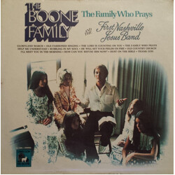 The Boone Family / The First Nashville Jesus Band The Family Who Prays Vinyl LP USED