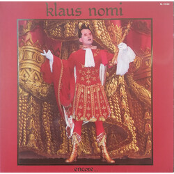 Klaus Nomi Encore ... Vinyl LP