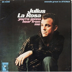 Julius La Rosa You're Gonna Hear From Me