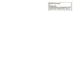 Throbbing Gristle The Second Annual Report