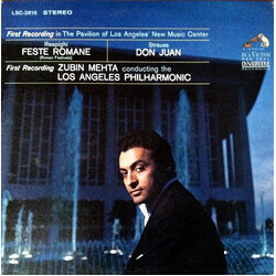 Ottorino Respighi / Richard Strauss / Zubin Mehta / Los Angeles Philharmonic Orchestra Feste Romane (Roman Festivals). Don Juan.
