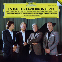 Johann Sebastian Bach / Christoph Eschenbach / Justus Frantz / Gerhard Oppitz / Helmut Schmidt / Philharmonisches Staatsorchester Hamburg Klavierkonze