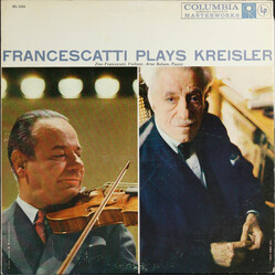 Zino Francescatti / Arthur Balsam / Fritz Kreisler Francescatti Plays Kreisler