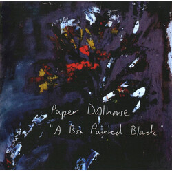 Paper Dollhouse A Box Painted Black