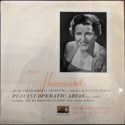 Joan Hammond / Philharmonia Orchestra / Glauco Curiel Puccini Operatic Arias Sung In English