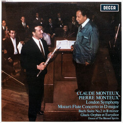 Claude Monteux / Pierre Monteux / The London Symphony Orchestra / Wolfgang Amadeus Mozart / Johann Sebastian Bach / Christoph Willibald Gluck Flute Co