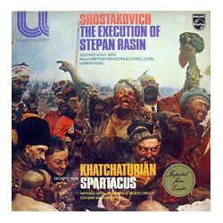 Dmitri Shostakovich / Aram Khatchaturian The Execution Of Stepan Rasin / Excerpts From Spartacus