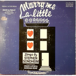 Stephen Sondheim Marry Me A Little (Original Cast Recording)