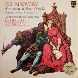 Pyotr Ilyich Tchaikovsky / The London Symphony Orchestra / Leopold Stokowski Serenade for Strings, Francesca da Rimini Vinyl LP