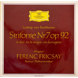 Ludwig van Beethoven / Ferenc Fricsay / Berliner Philharmoniker Sinfonie Nr.7 Op. 92 A-dur • In A-major • En La Majeur