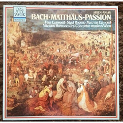 Johann Sebastian Bach / Paul Esswood / Nigel Rogers (2) / Max van Egmond / Nikolaus Harnoncourt / Concentus Musicus Wien Matthäus-Passion: Arien-Arias