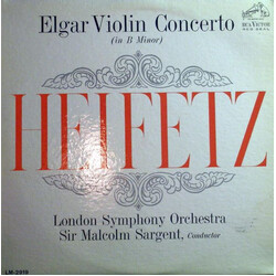 Jascha Heifetz / The London Symphony Orchestra Elgar Violin Concerto (In B Minor)