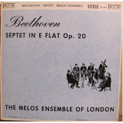 Ludwig van Beethoven / Melos Ensemble Of London Septet In E Flat, Op. 20