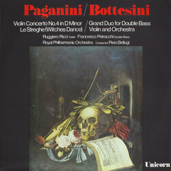 Niccolò Paganini / Giovanni Bottesini / Ruggiero Ricci / Piero Bellugi Paganini Violin Concerto No. 4