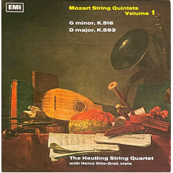 Wolfgang Amadeus Mozart / Heutling-Quartett / Heinz-Otto Graf String Quintets Volume 1: G Minor, K.516; D Major, K.593