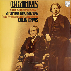 Johannes Brahms / Arthur Grumiaux / New Philharmonia Orchestra / Sir Colin Davis Violin Concerto,Op.77