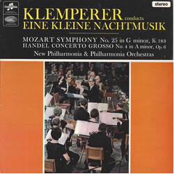 Wolfgang Amadeus Mozart / Georg Friedrich Händel / Otto Klemperer / New Philharmonia Orchestra / Philharmonia Orchestra Eine Kleine Nachtmusik / Symph