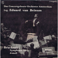 Concertgebouworkest / Eduard van Beinum / Anton Bruckner Symphonie Nr. 9 D-moll