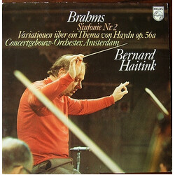 Johannes Brahms / Concertgebouworkest / Bernard Haitink Symphony No. 2 · Variations On A Theme Of Haydn, Op. 56a