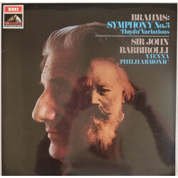 Johannes Brahms / Sir John Barbirolli / Wiener Philharmoniker Symphony No. 3 / 'Haydn' Variations