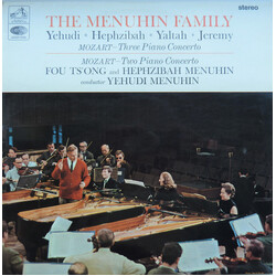 Wolfgang Amadeus Mozart / Yehudi Menuhin / Hephzibah Menuhin / Yaltah Menuhin / Jeremy Menuhin / Fou Ts'Ong Mozart - Three Piano Concerto - The Menuhi