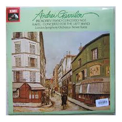 Andrei Gavrilov / The London Symphony Orchestra / Sir Simon Rattle / Sergei Prokofiev / Maurice Ravel Piano Concerto No. 1, Concerto For The Left Hand