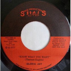 Gloria Jay Know What You Want