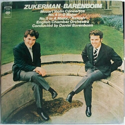 Pinchas Zukerman / Daniel Barenboim / English Chamber Orchestra / Wolfgang Amadeus Mozart Mozart Violin Concertos (No. 4 In D Major / No. 5 In A Major